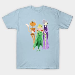 A Princess, A Witch, and a Robot T-Shirt